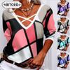 Women's Fashion Casual Short Sleeve V Neck Blouses & Shirts