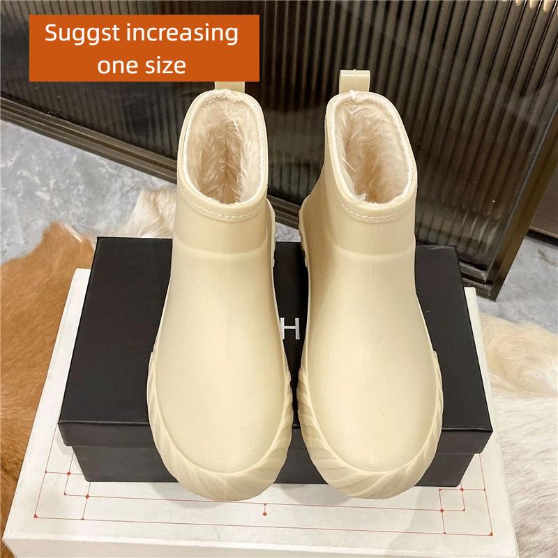 

Женские осенне-зимние уличные непромокаемые и теплые ботинки с флисовой стелькой 40 очистить бежевого