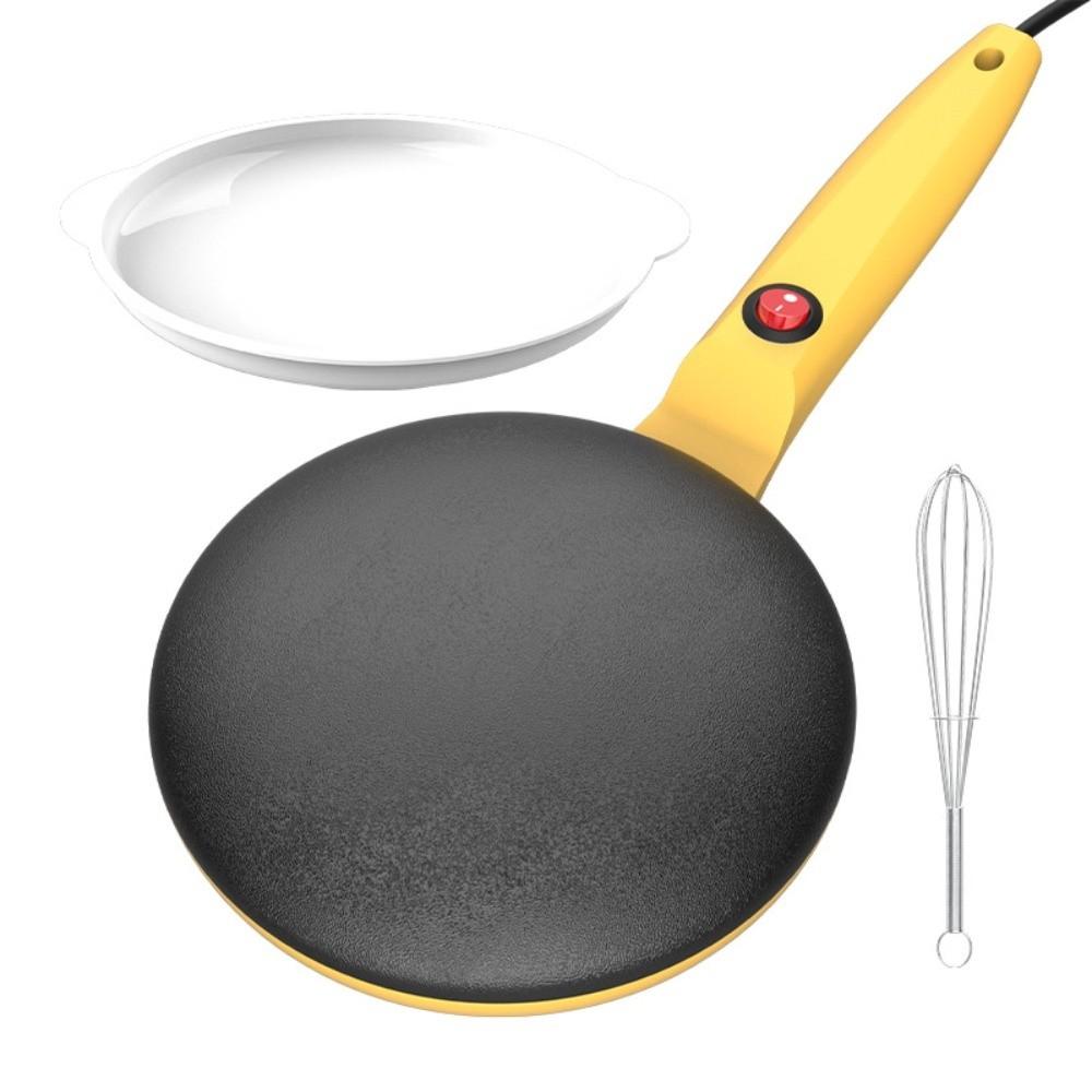 Ergonomic Grip Crepe Maker Nonstick Electric Pancake Pan Electric Crepe Maker Breakfast Cooking