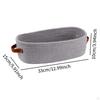 Basket Cotton with Handle, Storage And Bathroom Organizer Container
