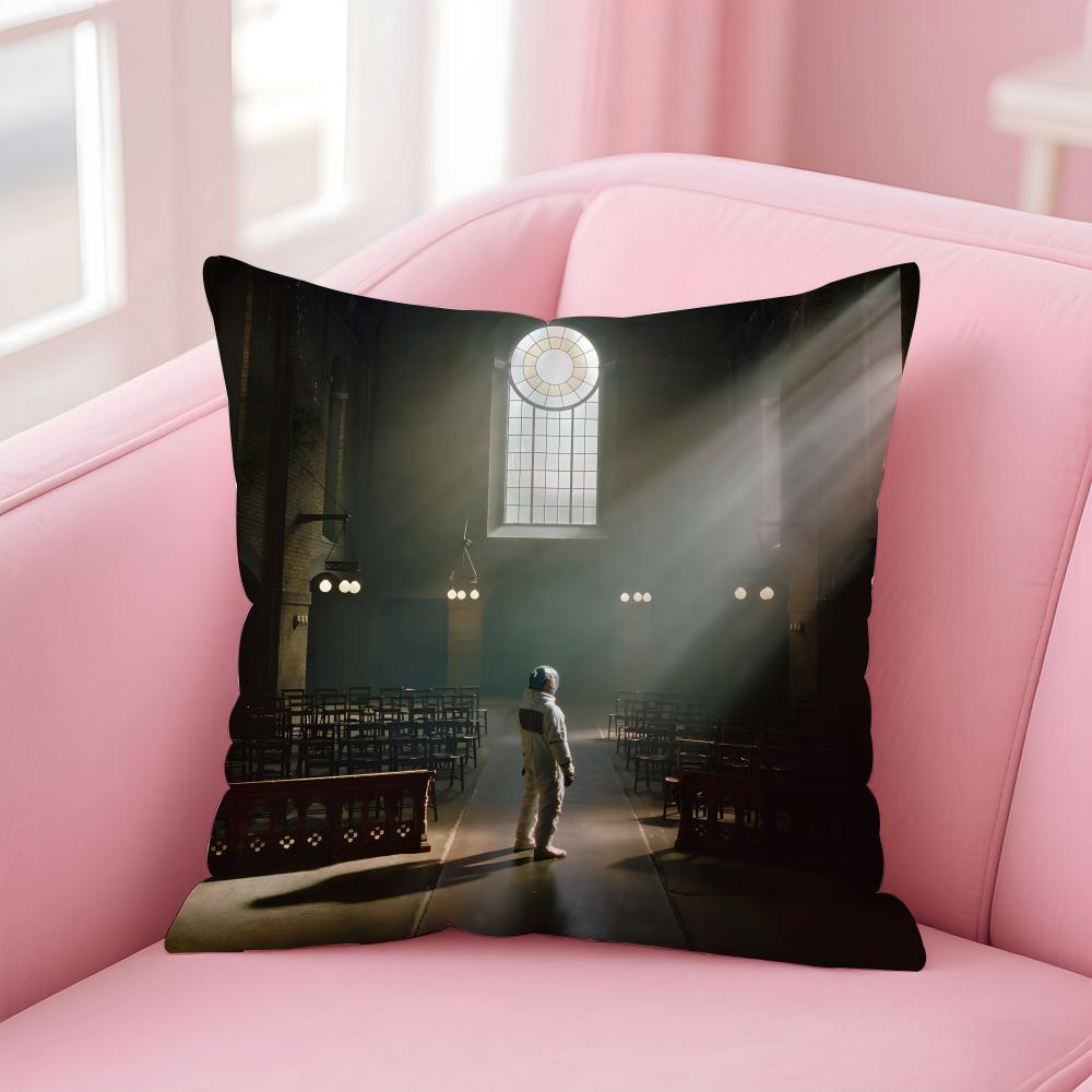 a-Architects band Cushion Cover Comfortable Reversible Pillow Cover Ideal for Car Sofa Bedroom & Beyond