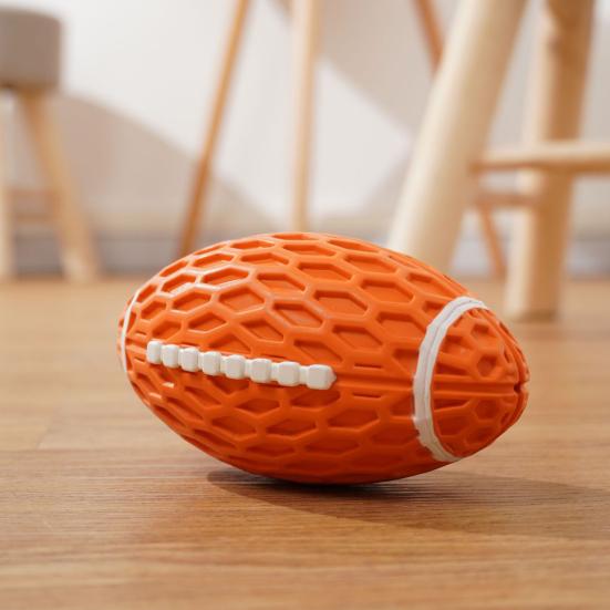 Hundezahnen Ball Kauspielzeug Quietschend Unzerstörbar Welpenzahnreinigung Spielzeug Haustier Zahngesundheit Interaktives Langeweile Spielzeug für Große Hunderassen
