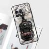 Train Steam Engine Case For OnePlus Nord 5 CE 2 3 4 Lite N20 N30 OnePlus 13T 13R 12R 9 10 Pro 11 12 13 15 Cover