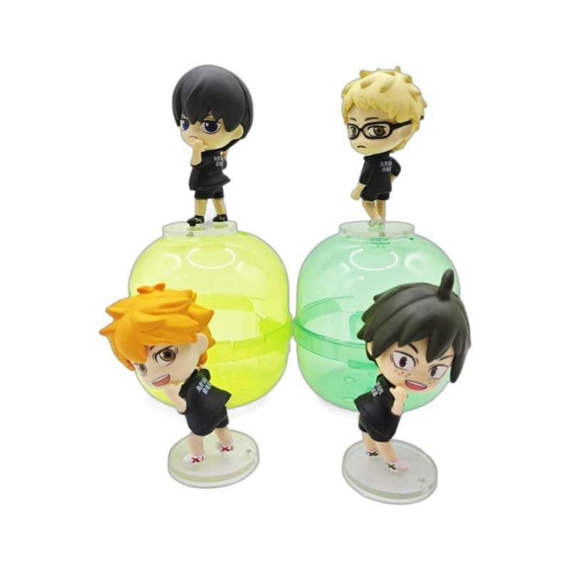 Haikyuu Action Figure Show Team Uniform Pvc Collectible Volleyball Boy Toy Model