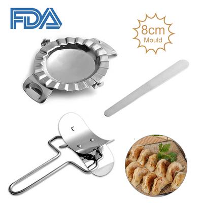 Dumpling Maker Dumpling Mould Dough Press Stainless Steel for Pie Dumpling Ravioli Pot Sticker
