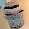 Beach  Hats Luxury Sports Cap Empty Top Baseball Caps Women cap Rhinestone Hats Korean Style Hats