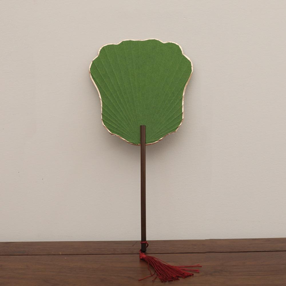 Пустой расписной веер для творчества, декоративный веер, веер с ручным приводом, реквизит для фотографии Style 3