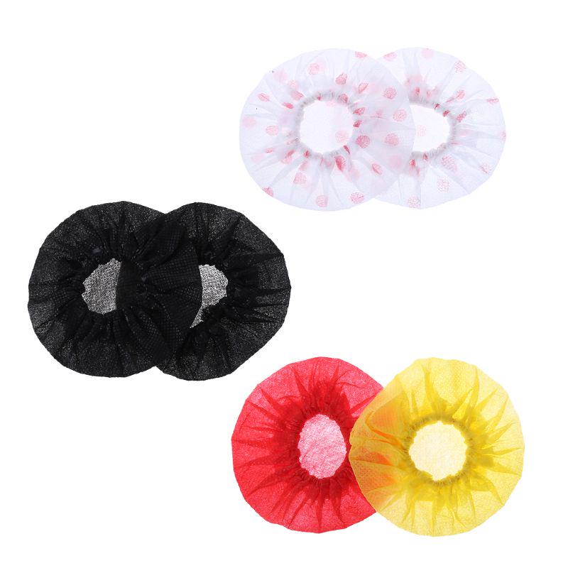 Disposable Non-woven Microphone Cover Mic Windscreen for Most Handled Microphone Clean Non-woven Fabric Mic Covers