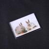 5Pcs Acrylic Magnetic Photo Frames Transparent Refrigerator Magnet Sticker Photoes Display Holder Home Pictures Organizer Diy