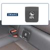 2 Colors  Rear Seat ISOFIX Buckle Flip Cover Child Seat Safety Belt Caps Fit  For Cadillac CT5-2   2020-2024  White Symbol