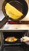 Flying Saucer Original Cast Iron Frying Pan, 26cm, Easy to Stir-fry and Simmer, Made in Japan, IH Compatible