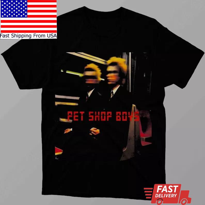 Rare Pet Shop Boys T-shirt Tee Unisex Men Women Full size S to 5XL Unisex T-Shirt S