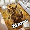 Custom Name Personalized Iota Phi Theta Print Carpet, Versatile Home Decor Rug, for Playroom, Apartment, Balcony, Entryway, Hallway Gift