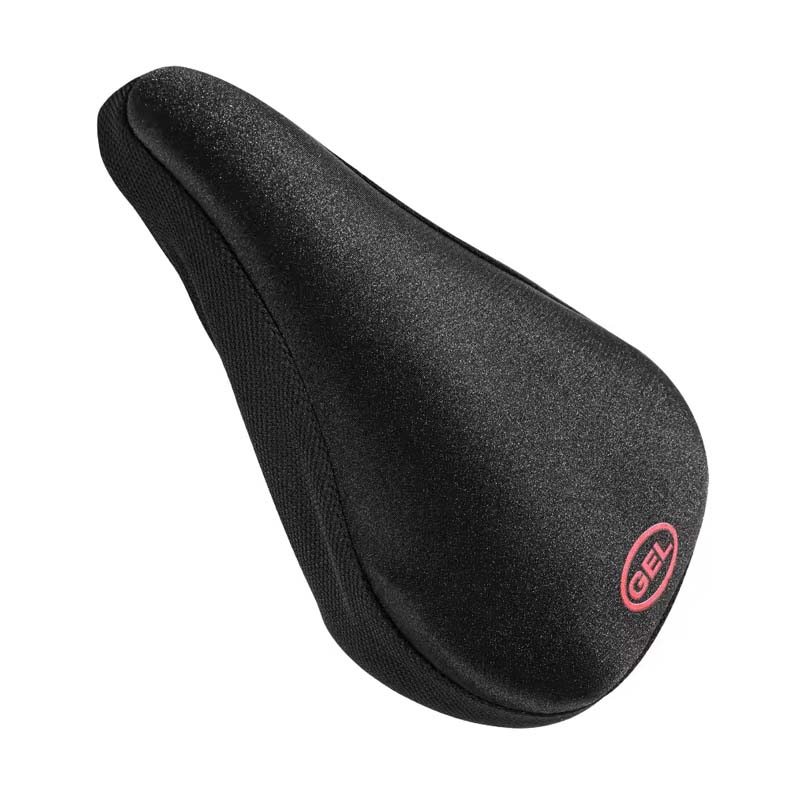 Thicken Bicycle Silicone Seat Cover Bicycle Gel Saddle Cushion Padded чёрный