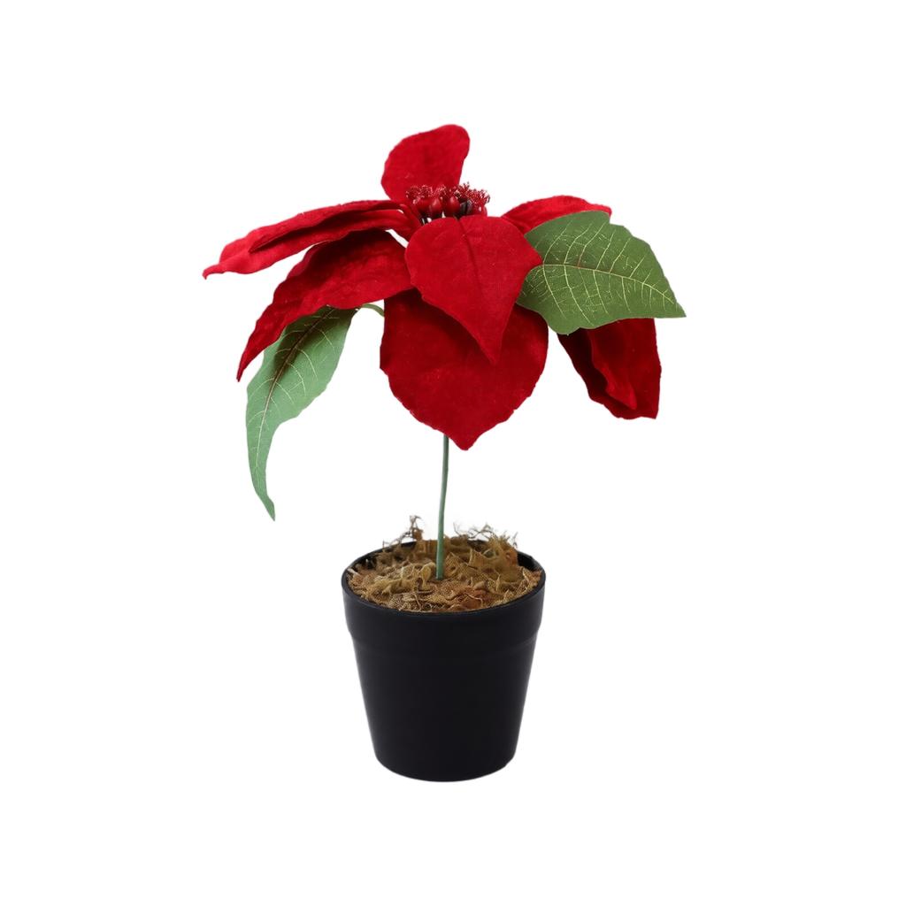 Artificial Potted Flowers Floral Arrangement for Holiday Home Decor