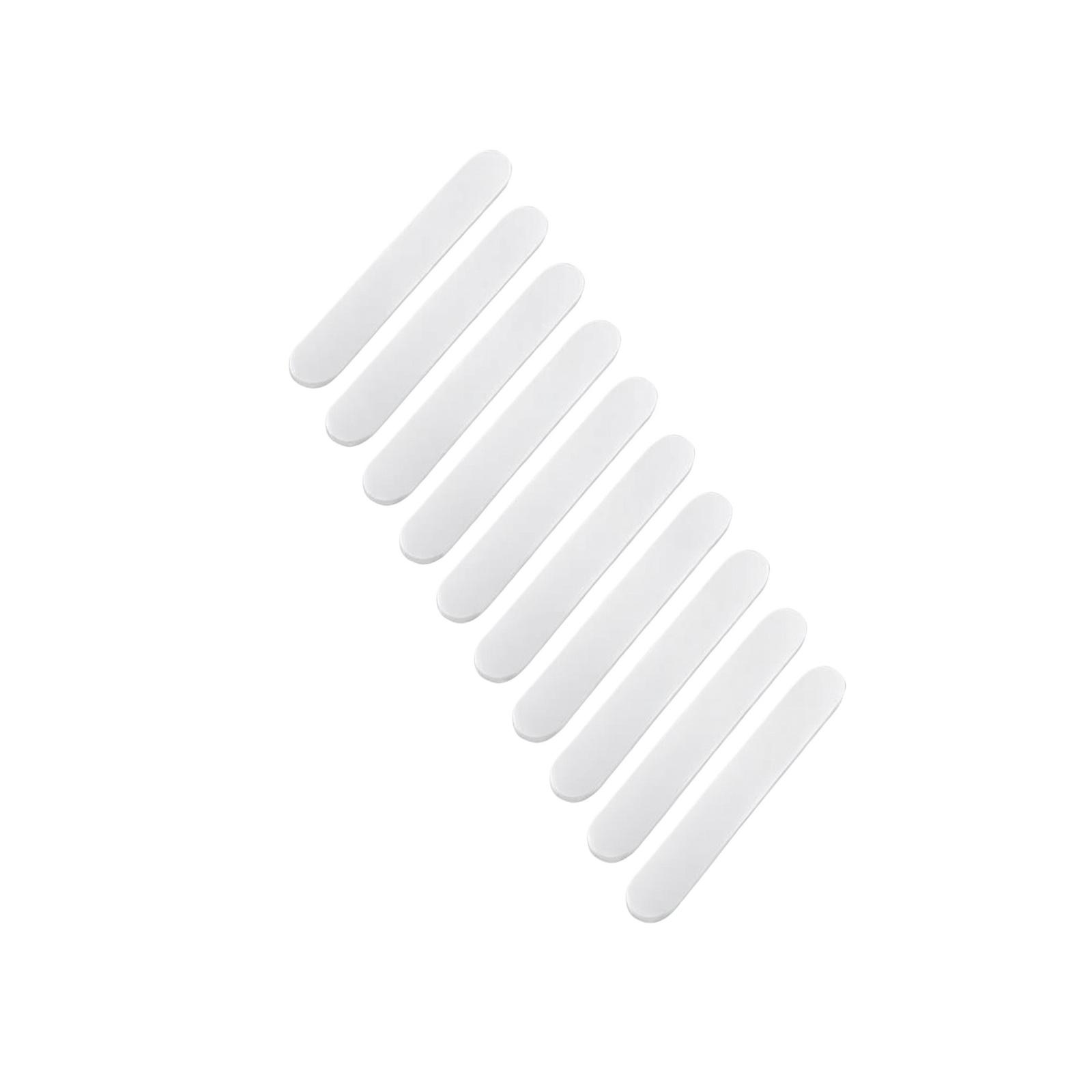 

Hat Size Adjustment Tape Set Self-Adhesive Foam Strips for Headwear Fit Customization Soft Flexible Material 10 Pieces One Size білий