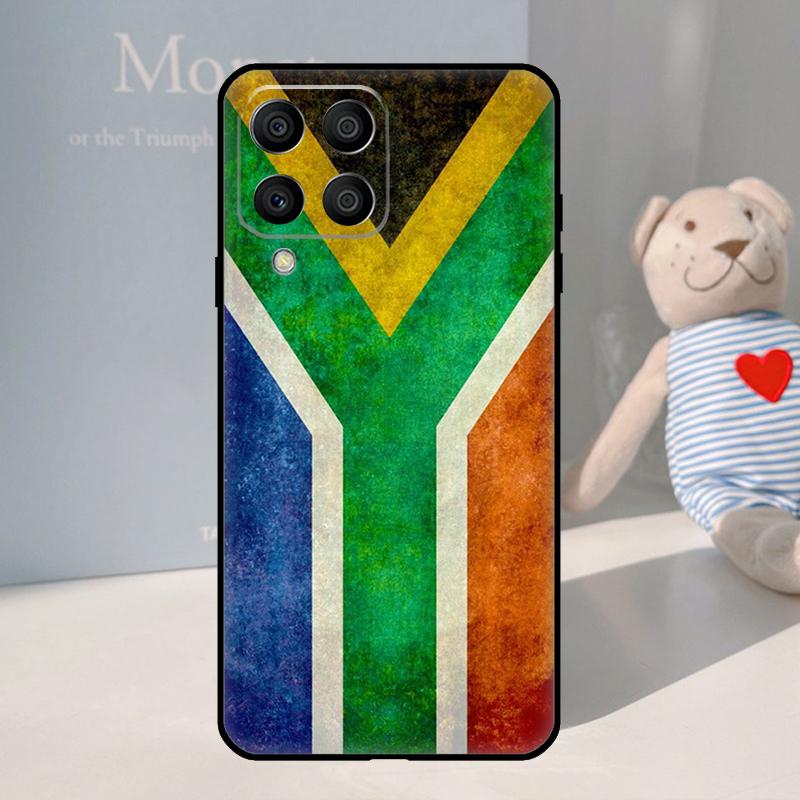 South Africa Flag For Samsung Galaxy M12 M32 M52 M31 M55 M15 M11 M21 M13 M33 M35 M53 M14 M34 M54 M06 M16 Case