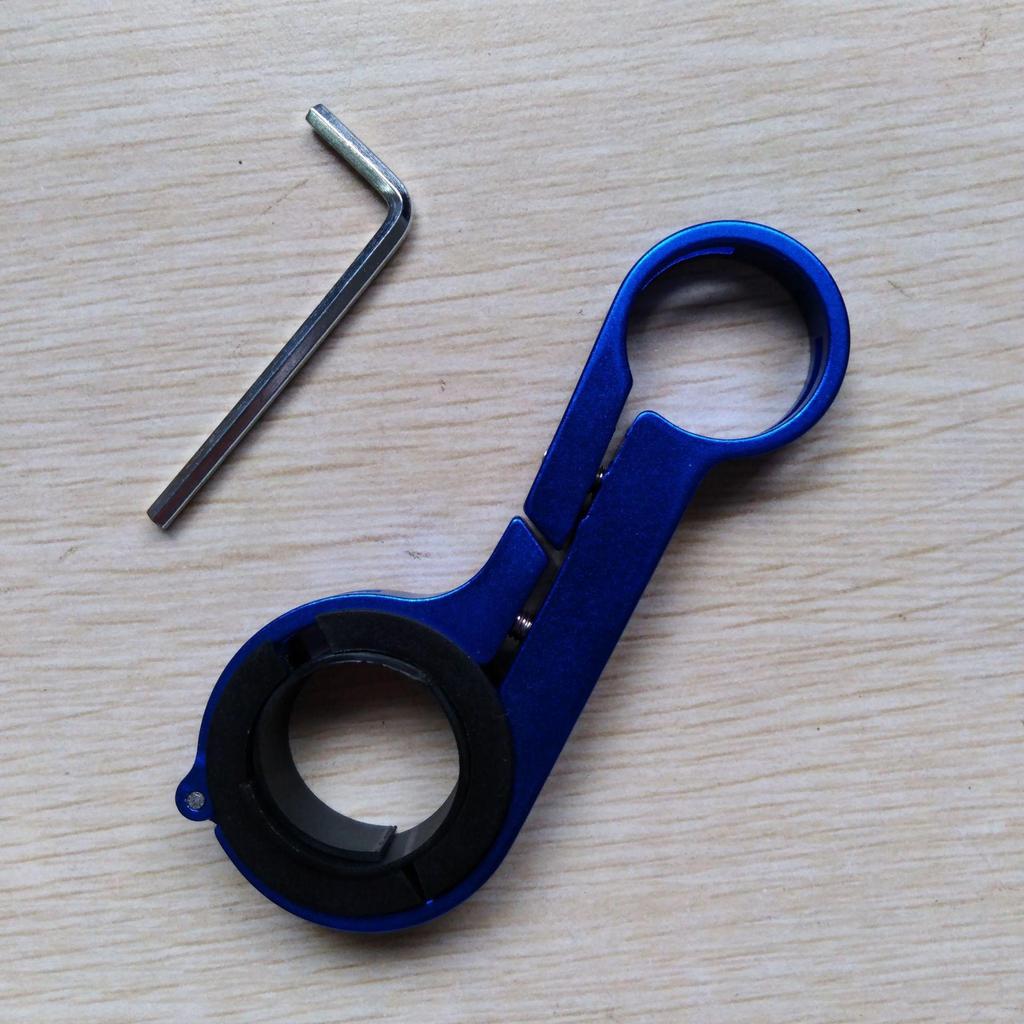 Multifunktionaler Verlängerungsträger aus Aluminium für Fahrradlicht und Messgerät