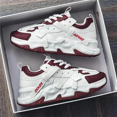 Mode Neu Sonderangebot Herren Sneaker Modetrend Vielseitige Freizeitschuhe Dicksohlig Höhenverstärkend Bequeme Laufschuhe