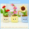 Lifelike Flower Plush Pot Plant Soft Toy Apply Children Gift And Decoration Room