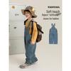 Yoyou Boys' Adjustable Denim Dungarees
