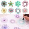 22Pcs Spirograph Drawing Toys Set Geometric Ruler Mathematical Roulette Drawing Tools Learning Painting Puzzle Toys Art Tool