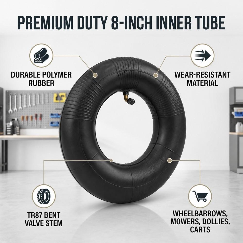 with TR87 Bent Valve Stem Inflatable Inner Tube Rubber ATV Inner Tube Inner Tube For Tractors