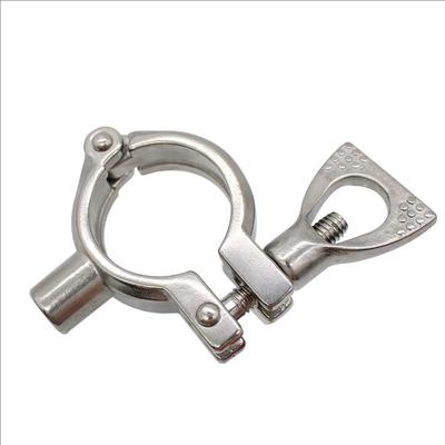 5/8" 15.8 Welding 12.7 19 25 32 38 -152mm 1/2"-6" Tube 304 Stainles Sanitary Clamp Clip Holder Pipe Bracket Support Homebrew