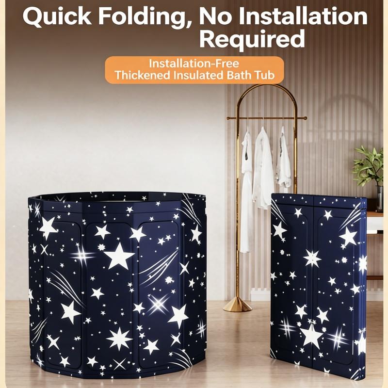 Elevated foldable portable bath tub adults children baby swimming household PVC no installation bathing tub bathroom accessory