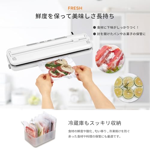 Vacuum Packing Bag Roll Width 20cm x 3m Embossed VSB2030R Aswill Vacuum Packing Machine Food Sealer Dedicated Bag Heat Resistant Freezer Microwave Saf