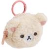 San-X Rilakkuma Plush Mini Pouch, Korilakkuma CA75402, H60 X 75 X D30mm