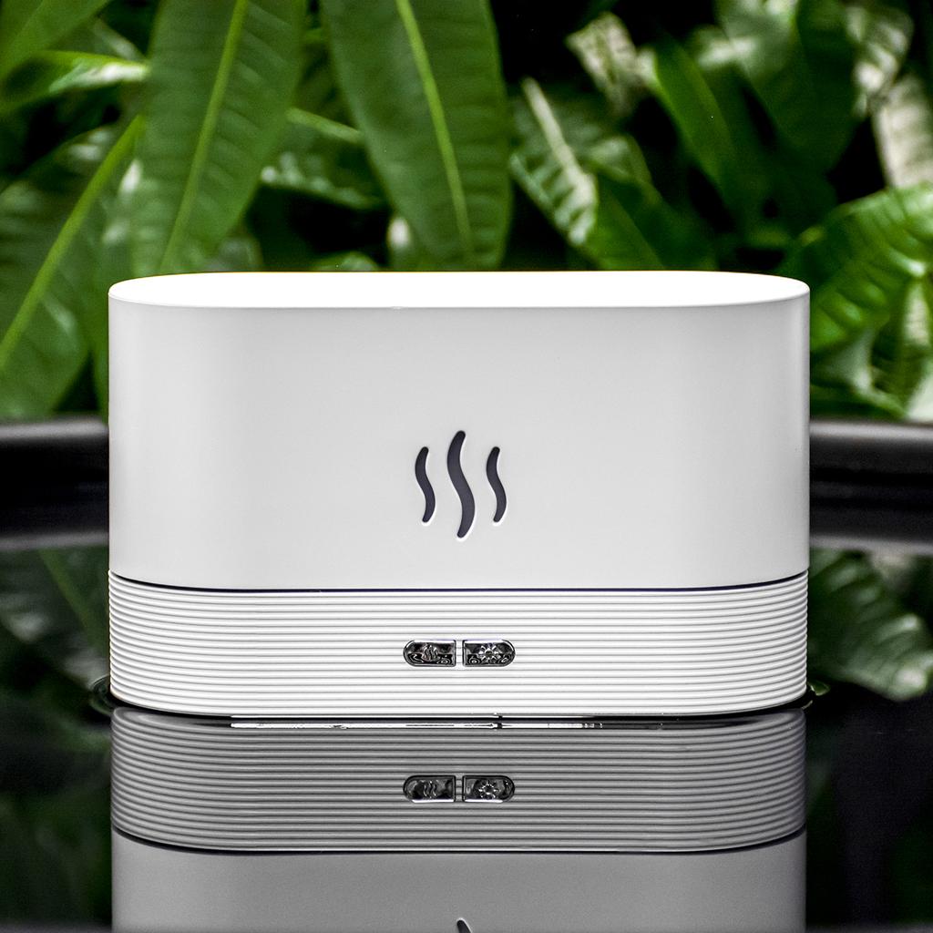 Air humidifier, aroma diffuser, aromatherapy, fireplace, flame, lamp