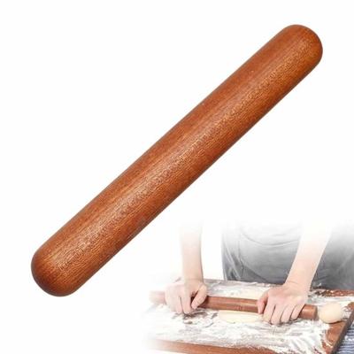 Holz-Nudelholz Natürliches Massivholz Mehrzweck-Teigroller Antihaftbeschichtet