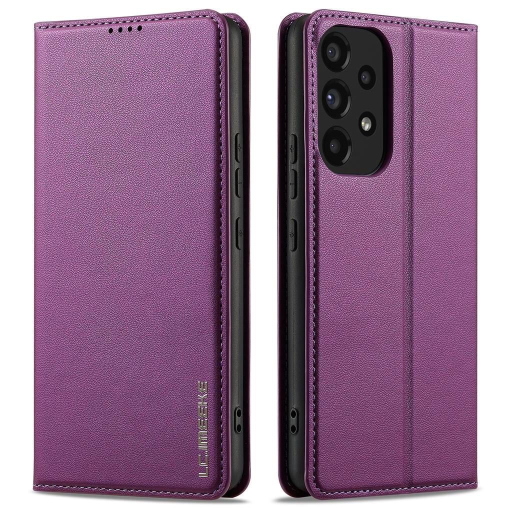 LC.IMEEKE L1 Series for Samsung Galaxy A53 5G Case PU Leather Wallet Stand Protective Phone Cover