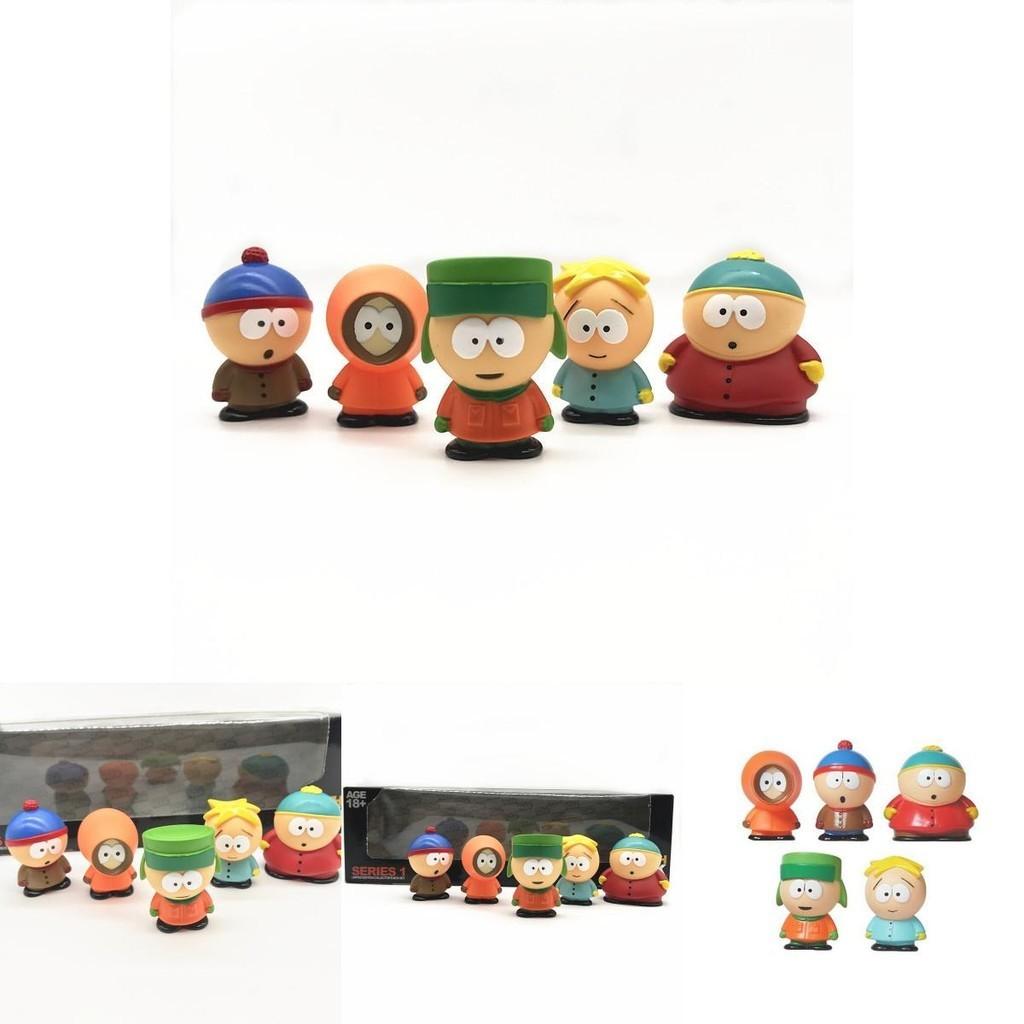 South Park Figuren Set mit 5 Stück Perfektes Geschenk für Kinder und Fans der Zeichentrickserie