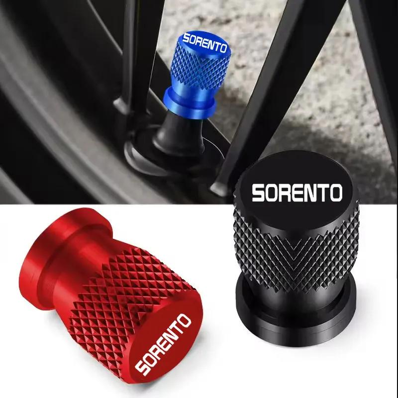 4 Stück Auto Rad Reifen Ventilkappen Reifenventilschaft Abdeckungen Staubdicht Wasserdicht Für KIA Sorento Autozubehör gbnkr30