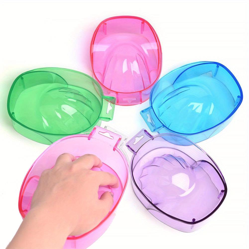 Nail Art Kit: Double-Layer Soak Bowl & Cuticle Softener in Random Colors