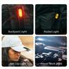 Rechargeable LED Keychain Flashlight 550LM EDC Flashlight Portable Mini Torch Light  For Emergency