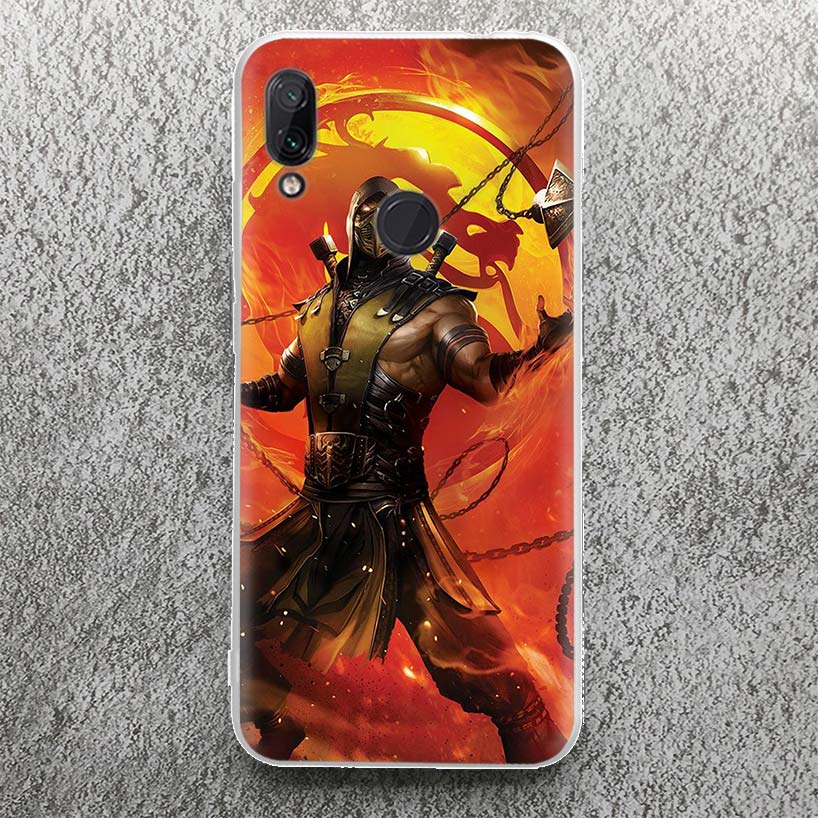 Mortal Kombat Phone Case For Xiaomi Redmi 9 9A 9C 9T 10 10A 10C 12 12C 8 8A 7 7A 6 6A S2 K20 K40 Pro Soft Silicone Cover
