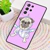 Angel Pug Phone Case for Samsung Galaxy Note 10 Pro S26 Ultra S23 S24 FE S25 S21 S22 PLUS Shockproof Cove
