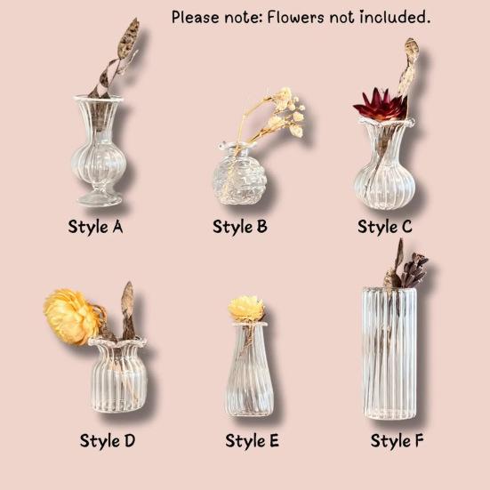 5/10Pcs Mini Vase Refrigerator Magnet DIY Home Office Kitchen Locker Fridge 3D Miniature Resin Flower Vase Pot Magnetic Decoration Ornament