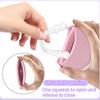 Soft Silicone Orthodontic Retainer Case Denture Storage Vent Box Hole Container Orthodontic Dental Retainer Guard