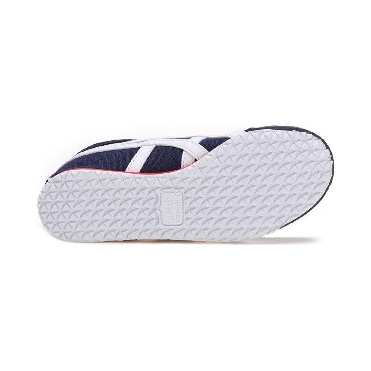 ONITSUKA TIGER MEXICO 66 Comfortable Slip Resistant Abrasion Resistant Low Top Sports Casual Shoes Navy Blue Kids' 1184A085-400