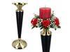 Medium Metal Decorative Candlestick For Candles Table Decoration For Living Room
