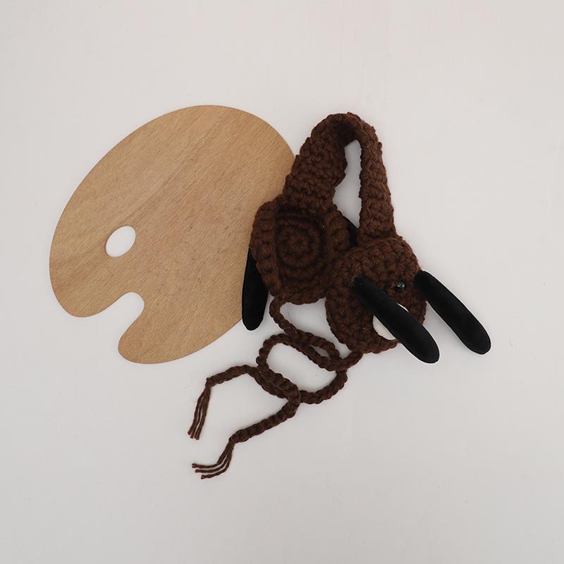 

Милые теплые и холодные, защита ушей, вязаные ремешки, детские наушники, утолщенные наушники зимой, морозостойкие наушники, модные родительские