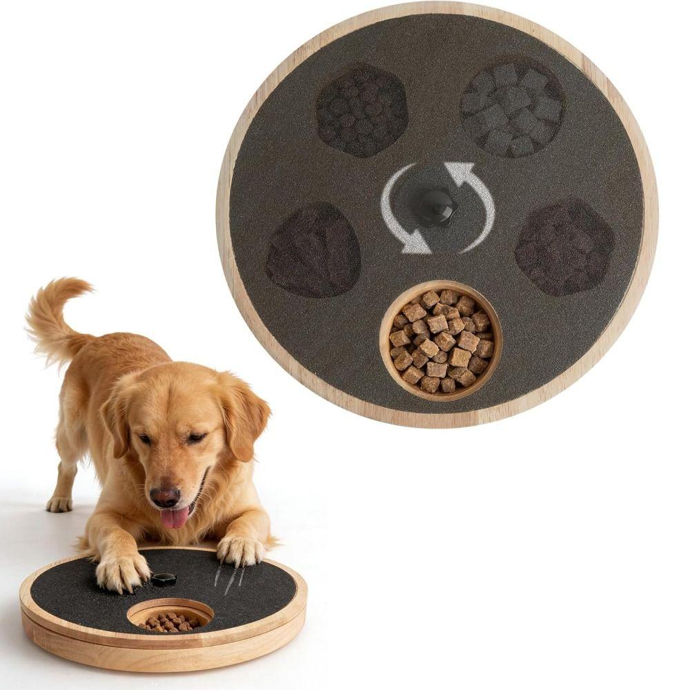 Tavola Raschietto per Unghie Cane in Legno Tappetino Raschietto Antiscivolo per Cane Giocattolo Lima per Cura delle Zampe del Cane Toelettatura Senza Stress
