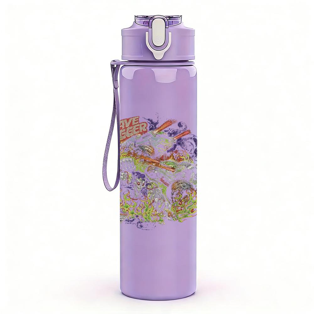 1PC Colorful Floral Swirl Abstract Retro Print 750ml Portable Sports Water Bottle Leakproof Gym Outdoor Travel Drink Cup