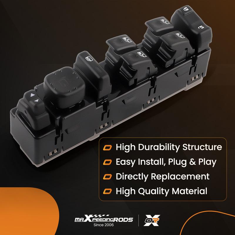 

25770604 Driver Side Master Power Window Control Switch For Hummer H2 2003-2007 15883429 15251167
