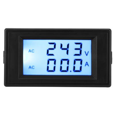 D69-2042 Dual Display Voltmeter Ammeter AC80-300V 0-50A 0-100A with Current