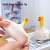 Garlic Duck Stress Relief Toy - Creative Slow Rebound Plush Ornament for Office Relaxation